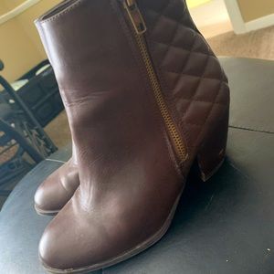 Brown booties